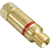 Flashback Arrestors - Oxy/Fuel Gas, Fuel Gas (red)/Oxygen (green), Regulator Adaptor Style Cintas