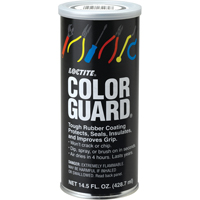 Rev&ecirc;tement de caoutchouc robuste Color Guard, Rouge, 14,5 oz liq., Canette Cintas