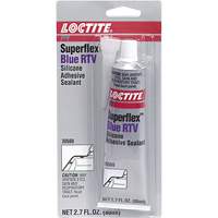 Superflex RTV Silicone Adhesive Sealant, Tube, Blue Cintas