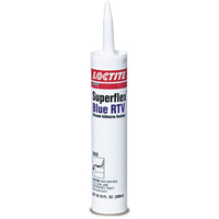 Superflex RTV Silicone Adhesive Sealant, Cartridge, Blue Cintas