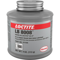 Copper Based Anti-Seize Lubricant, 4 oz., Brush Top Can, 1800°F (982°C) Max Temp. Cintas