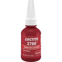 Threadlocker 2760 Instant Adhesive, Red, High, 10 ml, Bottle Cintas