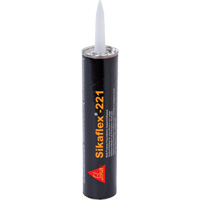 Sikaflex&reg; 221 Polyurethane Adhesive, 10.3 oz., Black Cintas