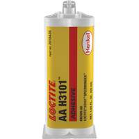 Adh&eacute;sif Speedbonder H3101, Deux composants, Cartouche double, 50 ml, Transparent Cintas
