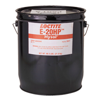E-20P Fast Setting Structural Adhesives , 5 gal., Pail, Two-Part, White Cintas