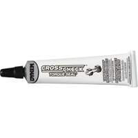 P&acirc;te indicatrice inviolable Cross-Check Torque Seal, 1 liq. oz., Tube, Blanc Cintas