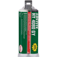 HY 4080 GY Structural Repair Hybrid Adhesive, Two-Part, Dual Cartridge, 50 g, Grey Cintas