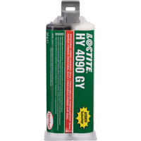 HY 4090 GY Structural Repair Hybrid Adhesive, Two-Part, Dual Cartridge, 50 g, Grey Cintas
