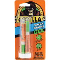 Super Glue Gel, 2 x 3 g, Tube, Clear Cintas