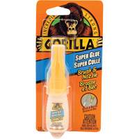 Super Glue Brush & Nozzle, 10 g, Bottle, Clear Cintas