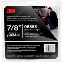 Ruban en acrylique de 3M pour l'automobile, 18 m (60') lo x 22 mm (7/8") la, 45 mils, Acrylique Cintas