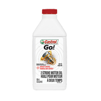 Huile pour moteur de moto Go!, 500 ml, Bouteille Cintas