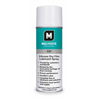 Molykote 557 Silicone Dry Film Lubricant, Aerosol Can Cintas