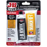 Colle &eacute;poxyde KwikWeld, Deux composants, Tube, 10 oz, Gris Cintas