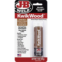 Colle &eacute;poxyde KwikWood, 2 oz, B&acirc;ton, Havane Cintas