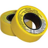 PTFE Thread Sealant Tape, 236" L x 3/4" W, Yellow Cintas