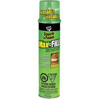 Scellant &agrave; triple expansion Touch 'n Foam Max Fill, 566 g, Canette a&eacute;rosol, Cr&egrave;me Cintas