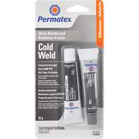 Cold Weld Bonding Compound, 2 x 28 g, Tube, Two-Part, Grey Cintas