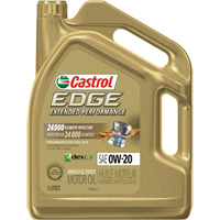 Huile pour moteur performance prolong&eacute;e 0W-20 Edge, 5 L, Cruche Cintas