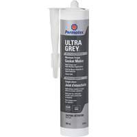 Compos&eacute; &agrave; joints de silicone RTV rigide pour couple &eacute;lev&eacute; Ultra Grey, Cartouche, Gris Cintas