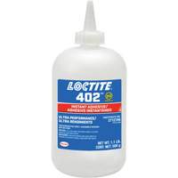 Adh&eacute;sif instantan&eacute; 402, Transparent, Bouteille, 500 g Cintas