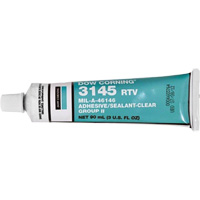 Scellant adh&eacute;sif &agrave; la silicone Dowsil RTV 3145 MIL-A-46146, Tube, Transparent Cintas