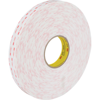 VHB Tape 4950, 33 m (108') L x 25.4 mm (1") W, 45 mils, Acrylic Cintas