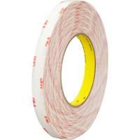 Double-Coated Tissue Tape 9456, 25.4 mm (1") x 66 m (216'), Clear Cintas