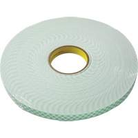 Ruban double face en mousse, 33 m (108') lo x 18 mm (3/4") la, 62,5 mils, Ur&eacute;thane Cintas