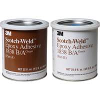 Adh&eacute;sif Scotch-Weld, 32 oz liq., Seau, Deux composants, Vert Cintas