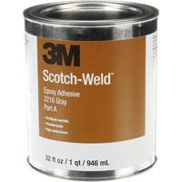 Adh&eacute;sif Scotch-Weld, 32 oz liq., Trousse, Deux composants, Gris Cintas