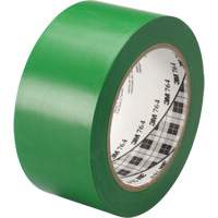 Ruban en vinyle pour travaux g&eacute;n&eacute;raux 764, 25,4 mm (1") la x 32,9 m (108') lo, 5 mils, Vert Cintas