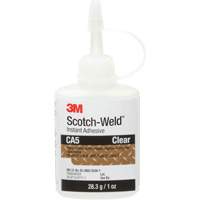 Adh&eacute;sif instantan&eacute; CA5 Scotch-Weld, Transparent, Bouteille, 1 oz Cintas