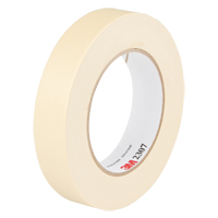 2307 Masking Tape, 24 mm (1") x 55 m (180'), Tan Cintas
