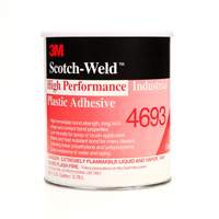 High-Performance Industrial Plastic Adhesive, 1 gal., Gallon, Yellow Cintas