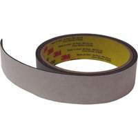 Ruban en mousse de vinyle 4726, 25,4 mm (1") la x 32,9 m (108') lo, 62 mils, Noir Cintas