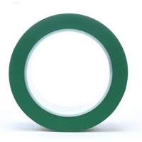 471 Vinyl Tape, 50.8 mm (2") W x 32.9 m (108') L, 5.2 mils, Green Cintas