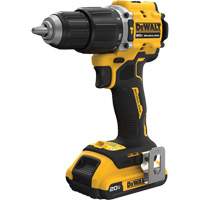 Atomic Compact Series Brushless Cordless Hammer Drill Kit, 1/2" Chuck, 20 V Cintas