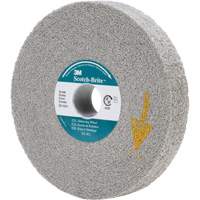 Scotch-Brite EXL Deburring Wheels, 6" x 1", 1" Arbor, Aluminum Oxide Cintas