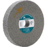 Scotch-Brite EXL Deburring Wheel, 8" x 1", 3" Arbor Cintas