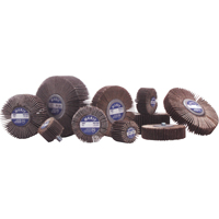 Flap Wheels - Mandrel Mounted Flap Wheels, Aluminum Oxide/Ceramic, 60 Grit, 1" x 1" x 1/4" Cintas