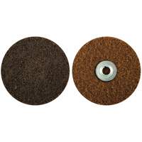Disque de pr&eacute;paration de surface verrouillable &agrave; remplacement rapide, 5" dia., Grain Cors&eacute;, Oxyde d'aluminium Cintas