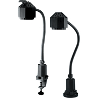 Sunnex Task Lights - 50 Watt Moisture Resistant Halogen Task Lights, 50 W, Halogen, 27" Neck, Black Cintas