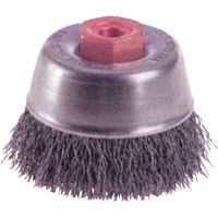 Crimped Wire Cup Brushes - High Speed Small Grinder Cintas