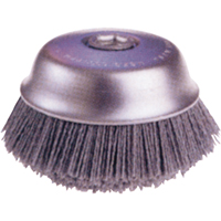 Brosses-boisseau ATB &agrave; coupe arrondie, abrasif nylon Cintas