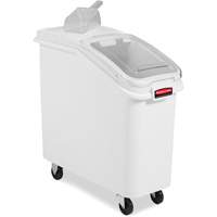 Mobile Ingredient Bins with Sliding Lid, 2.75 cu. ft. Capacity, 28" H x 13-13/100" W x 29-1/4" D Cintas