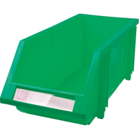 Bac empilable & &agrave; suspendre, 7-7/8" la, 7" h x 17-11/16" p, Vert Cintas