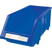 Stack & Hang Bin, 7-7/8" W x 7" H x 17-11/16" D, Blue Cintas