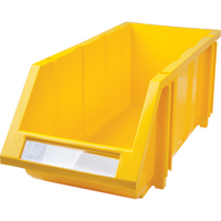 Bac empilable & &agrave; suspendre, 7-7/8" la, 7" h x 17-11/16" p, Jaune Cintas