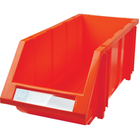 Bac empilable & &agrave; suspendre, 7-7/8" la, 7" h x 17-11/16" p, Vert Cintas